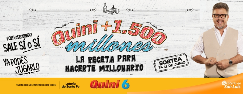 SORTEO ESPECIAL QUINI 6